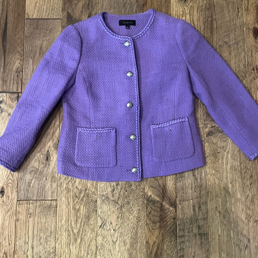 Talbots Lavender blazer